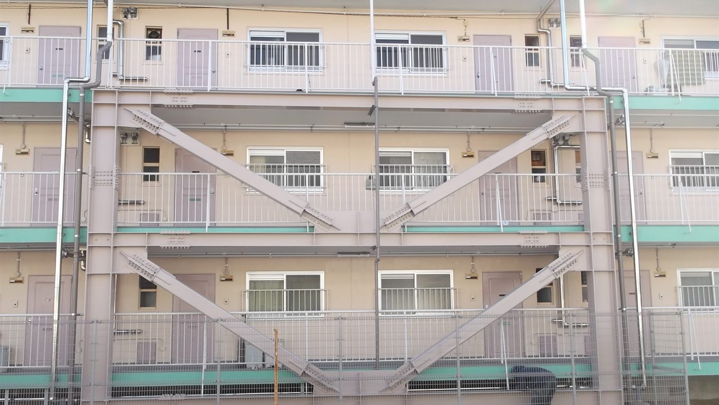 入居されたまま進めた耐震補強工事